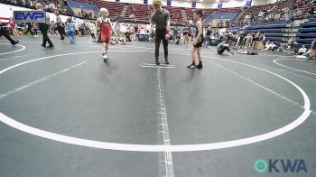 76 lbs Consi Of 4 - Hunter Howell, Norman Grappling Club vs Cole Nix, Plainview Wrestling