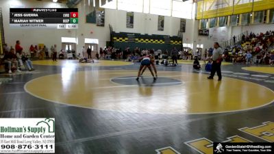 132 lbs Quarterfinal - Jess Guerra, Lenape Valley H.S. vs Mariah Witmer, Holy Spirit