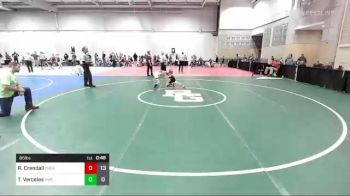 65 lbs Rr Rnd 7 - Riley Crandall, The Hunt Wrestling Club vs Tyler Verceles, Headhunters WC