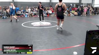 285 lbs Semifinal - Daron Rainey, Punisher Wrestling Company vs Kamden Boyer, Tri Cities Wrestling Club