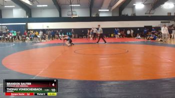 157 lbs Quarterfinal - Tallion Elliott, Marymount vs Owen Hicks, USMAPS