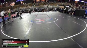 150 lbs Quarterfinal - Anderson Heap, Osceola (Kissimmee) vs Hudson Danielson, Buford HS