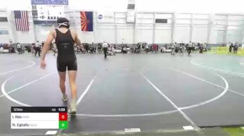 123 lbs Consi Of 16 #2 - Isaac Rea, Norco Wrestling Academy vs Nicholas Egbalic, Gold Rush