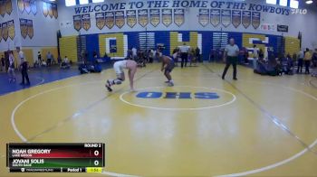 138 Gold Round 2 - Noah Gregory, Lake Gibson vs Jovani Solis, South Dade