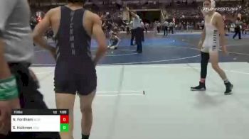 113 lbs Consi Of 16 #1 - Nathaniel Fordham, Desert Hills vs Skyler Lee Hickman, Grindhouse WC