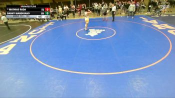 150 lbs Cons. Round 3 - Mathias Rada, Freeport vs Danny Mandujano, Unattached