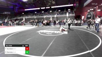 106 lbs Final - Taden Sundeen, No Team vs Parker Ramsey, Black Fox Wrestling Academy