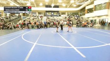 105 lbs 3rd Place Match - Alihamar Delgado Allende, Herriman vs Noelia Bullcreek, Taylorsville