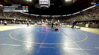 45 lbs Consy 2 - Axton Laudermilch, Cocalico vs Leonardo Rizzo, Souther Lehigh