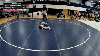 165 lbs Cons. Round 3 - Justice Hockenberry-folk, Elizabethtown vs Braden Kmak, Ursinus