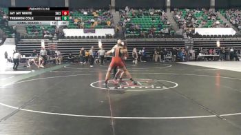 1A-4A 157 Cons. Round 1 - Trennon Cole, Hamilton High School vs Jay Jay White, Shoals Christian Schools