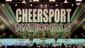 The Stingray Allstars - Camo [2026 L2 Youth - Flex - Medium Day 2] 2026 CHEERSPORT National All Star Cheerleading Championship