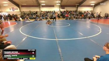 126A Cons. Semi - Tanner Metzer, Thunder Basin High School vs Gabriel Dante, Kelly Walsh