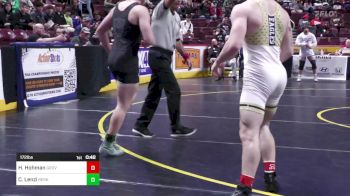 172 lbs Consolation - Hunter Hohman, Grove City vs Carmine Lenzi, Berks Catholic