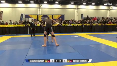 Andrews Cohan Dyer vs Aleksandr Tumanian 2024 World IBJJF Jiu-Jitsu No-Gi Championship