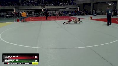 135 lbs Semis & 1st Wrestleback (8 Team) - Talen Kubesh, Rocori vs Brycen Myhre, Minneota