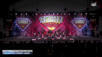 Victory! Allstars - Onyx [2026 L1 Youth - D2 - B Day 2] 2026 Spirit Sports Myrtle Beach Nationals