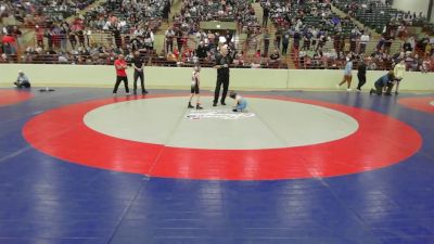 49 lbs Round Of 16 - Kelden Parrott, Jackson County Wrestling Club vs Fitz Mathis, Georgia