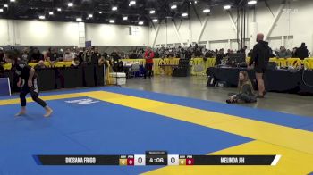 Melinda Jih vs Diosana Frigo 2025 World IBJJF Jiu-Jitsu No-Gi Championship