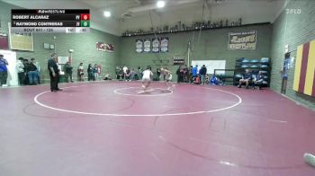 126 lbs Cons. Round 7 - Raymond Contreras, Jurupa Valley vs Robert Alcaraz, Paloma Valley
