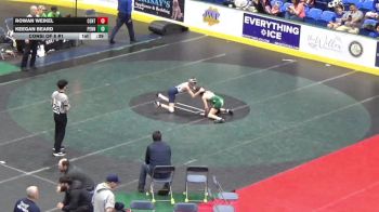 89 lbs Consi Of 8 #1 - Rowan Weikel, Central Mountain vs Keegan Beard, Penn Manor