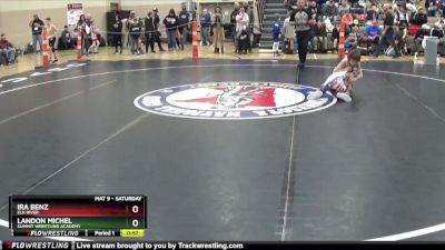 65 lbs Champ. Round 1 - Ira Benz, Elk River vs Landon Michel, Summit Wrestling Academy