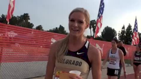 Emma Coburn Colorado Steeple Champ 2010 Mt SAC Relays