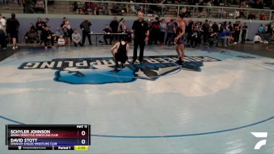149 lbs Final - Schyler Johnson, Nikiski Freestyle Wrestling Club vs David Stott, Chugach Eagles Wrestling Club