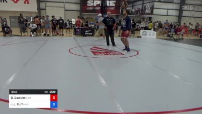 92 kg Consi Of 32 #2 - Devan Gauldin, Glenville RTC vs Jacob Ruff, Missouri