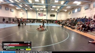 120-131 lbs Round 4 - Enzo Fabrizio, Fossil Ridge vs Connor Sanderson, Chatfield