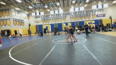 95 lbs Round 3 - Rylee Beville, Cocoa Beach WC vs Leah Fitzgerald, Central Florida Wrestling