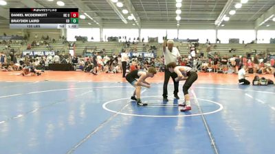 120 lbs Rr Rnd 1 - Daniel McDermott, NC United Select - HSB vs Brayden Laird, Kraken Black - HSB