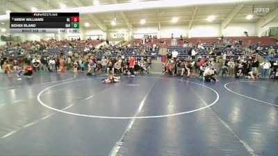 66 lbs Cons. Round 3 - Bohdi Bland, Ravage vs Krew Williams, Northside Wrestling Club