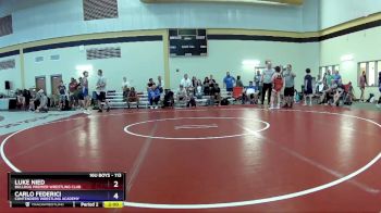 113 lbs Semifinal - Luke Nied, Bulldog Premier Wrestling Club vs Carlo Federici, Contenders Wrestling Academy