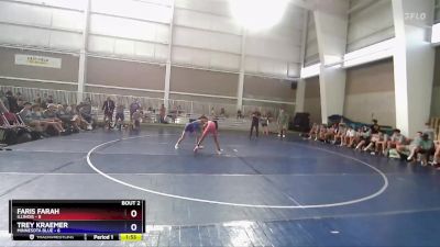 88 lbs Round 1 (8 Team) - Faris Farah, Illinois vs Trey Kraemer, Minnesota Blue