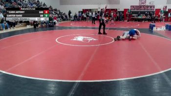 121 lbs Cons. Round 5 - Cash Antony, Canby vs Carter Barz, Sauk Rapids-Rice