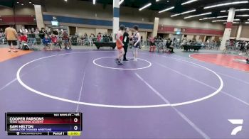 170 lbs Champ. Round 1 - Cooper Parsons, Texas Takedown Academy vs Sam Helton, Carrollton Thunder Wrestling