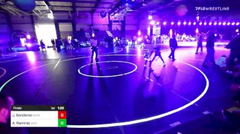 65 lbs Final - Jose Banderas, Warriors Of Christ (WOC) vs Aaron Ramirez, Savage House WC