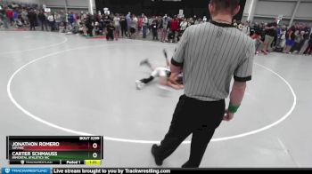 132 lbs Quarterfinal - Jonathon Romero, SJF/HAC vs Carter Schmauss, Immortal Athletics WC