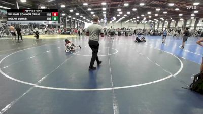 84 lbs Round 4 (2:15pm Saturday) - William Connor Craig, Florida Elite vs Nolan Berasi, Minion Black