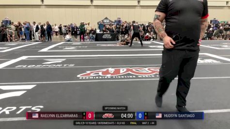 Raelynn Elizarraras vs Hudsyn Santiago 2025 ADCC Orlando Open/Youth Trials