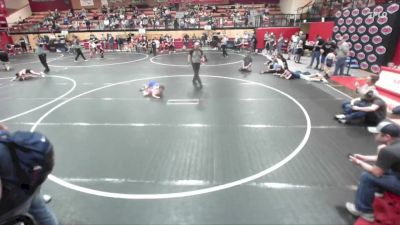 56 lbs Cons. Sub-semis - Gideon Gifford, Small Town Grims vs Trapper Feist, Sandpoint Legacy Wrestling Club
