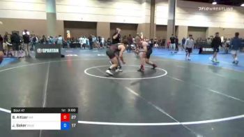 182 lbs Prelims - Bowman Altizer, Virginia Elite vs John Baker, Ground Up USA 1