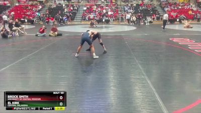 133 lbs Quarterfinal - El Kirk, Central Oklahoma vs Brock Smith, University Of Central Missouri