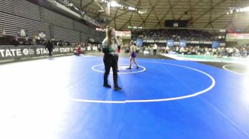 Girls 4A 125 lbs Cons. Round 1 - Frances Rush, Auburn (Girls) vs Cheyenne Kim, North Creek (Girls)