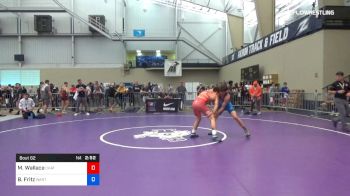 70 kg Round Of 128 - Mason Wallace, Chattanooga vs Brady Fritz, Wartburg