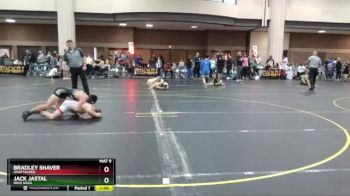 105 lbs Round 5 - Jack Jastal, Ohio Gold vs Bradley Shaver, Unattached