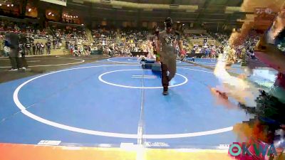 80 lbs Round Of 16 - Dylan Reed, Pawhuska Elks Takedown vs Cooper Bright, Smith Wrestling Academy
