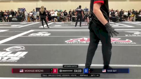 Mckinlee Berzins vs Nari Ouy 2025 ADCC Orlando Open/Youth Trials