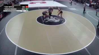 Quarterfinal - Evelyn Freeman, Cedar Catholic Girls vs Caly Settles, Aurora Girls